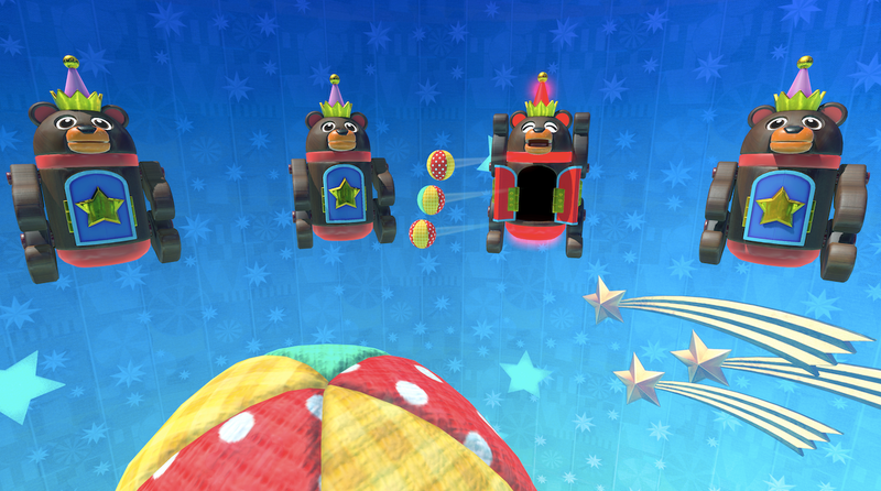 The graphics of these games are very simple. The Switch can’t handle very graphically complex VR, but if its games are fun enough, it won’t have to.